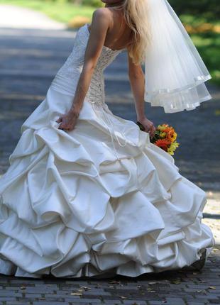 Весільне плаття сукня шампань