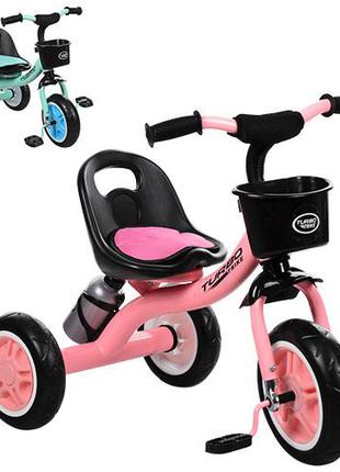 Триколісний дитячий велосипед Turbotrike з кошиком, колеса EVA...
