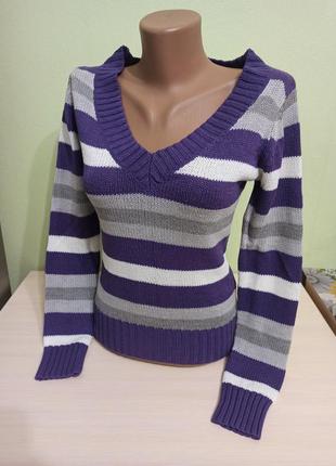 Женская кофточка с длинным рукавом джемпер свитер свитерок жін...
