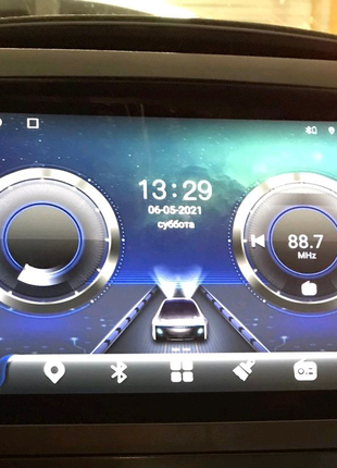 Магнитола Toyota Land Cruiser Prado 120, Bluetooth, USB, гарантия