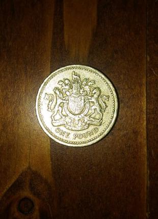 Монета 1 фунт, Великобританія, 1983 рік