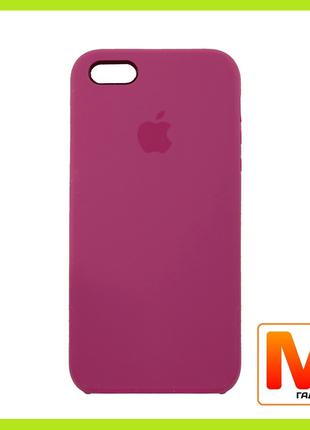 Чехол накладка Silicone Case Full Cover для iPhone 5/5S/SE Dra...