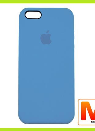 Чехол накладка Silicone Case Full Cover для iPhone 5/5S/SE Lig...