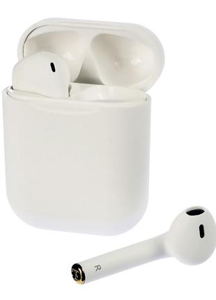 Бездротові TWS навушники V11 білі Qscreen