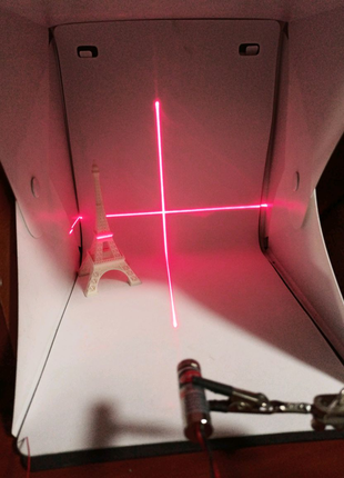 Лазерный модуль с фокусировкой, в металлическом корпусе 5 мВатт