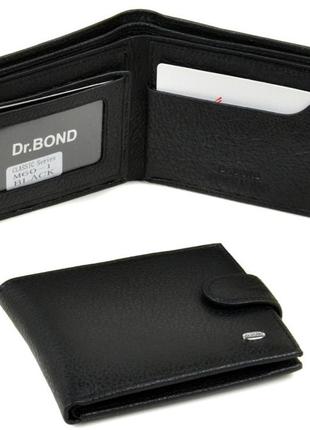 Мужской кожаный кошелек dr. bond