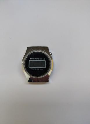 Годинник ретро Електроніка 5 1980 х. Зроблено в Ссер