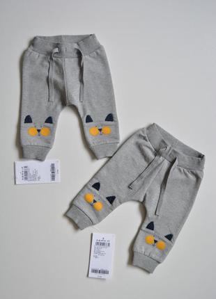 Утеплённые штаны для новорожденного в роддом, унисекс name it
