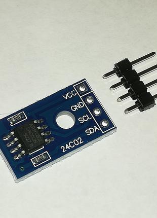 Модуль пам'ять EEPROM AT24C02 I2C для Arduino