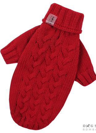 Вязаный осенний свитер для собак Y-236 Dogs Bomba, модель унисекс