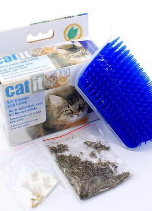 Щетка для самогруминга кошек Catit Self Groomer