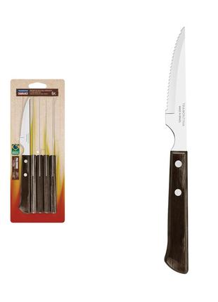 Набор ножей для стейка TRAMONTINA Barbecue Polywood, 101.6 мм
