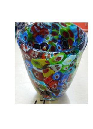 Декор 17-67 (24шт)ваза для цветов, 14,5см, стекло, 2вида, в ко...