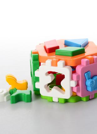 Игрушка куб "Умный малыш Гексагон 1 ТехноК"