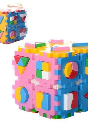 Игрушка куб "Умный малыш Суперлогика ТехноК"