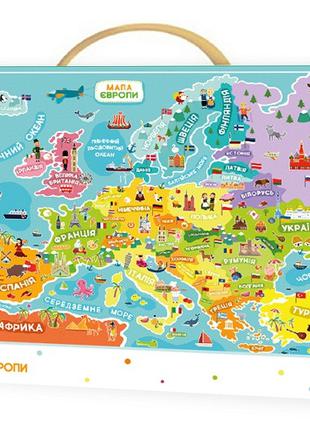 300129 Пазл Карта Европы