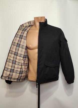 Uniqlo двусторонняя демисезонная куртка на рост 150 см