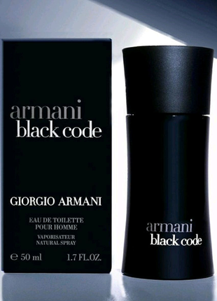 Мужской парфюм Giorgio Armani Black Code 100 мл