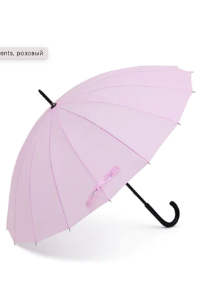 Зонт-трость Lovely moments рожевий зонт