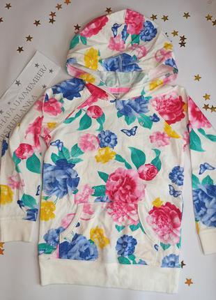 Світшот светр для дівчинки картерс квітковий carters кофта худі