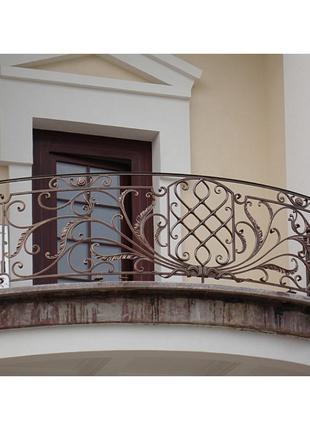 Ковані перила для сходів і на балкон П1