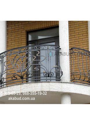 Балкон, художественная ковка, кованые балконы