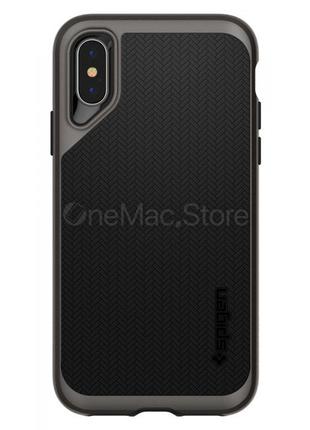 Чехол Spigen для iPhone XS Max Neo Hybrid Gunmetal (065CS24838)