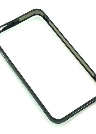 Чехол Бампер Metall iPhone 4/4S Black