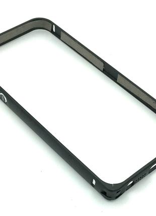 Чехол Бампер Metall Corner Lock iPhone 5/5S Black