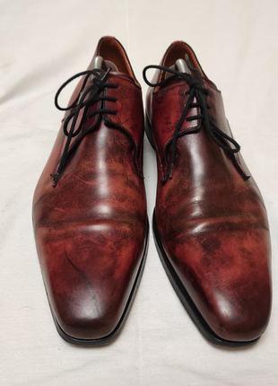 Туфли  кожаные  премиум класса бренда magnanni, испания, р. 42