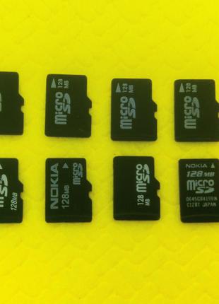 Карта памяти microSD 128 MB Nokia Samsung, lg, fly, moto, lenovo