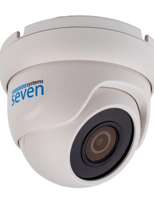 IP видеокамера 3 Мп уличная/внутренняя SEVEN IP-7212PA white (...