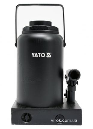 Домкрат гидравлический бутылочный YATO 50 т 300-480 мм YT-17009
