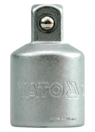 Переходник YATO 3/4"(F) - 1/2"(М) 51 мм YT-1259