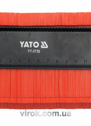 Шаблон профілів YATO l=125 мм YT-3735