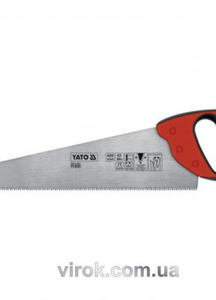 Ножовка по дереву YATO 400 мм 7TPI YT-3101