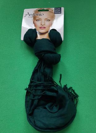 Зеленый шарф женский - размер шарфа приблизительно 170*65см, 1...