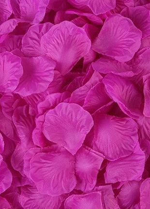 Искусственные лепестки роз сиреневые - в наборе 100шт., размер...