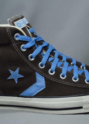 Converse star player ev mid високі кеди кросівки чоловічі замш...