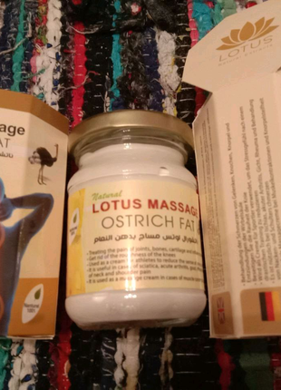 Крем со страусиным жиром Ostrish Fat компания Lotus