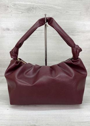 Сумка бордовая сумка облако сумка круасан сумка круассан сумка