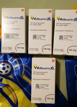 Wellbutrin 150mg,Велбутрин,бупропіон.