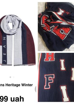 Шарф унисекс tommy hilfiger