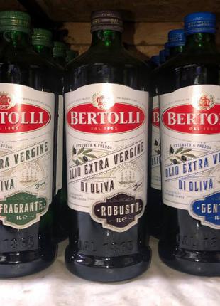 Оливкова олія Bertolli Robusto Extra Vergine, Італія, 1л  Олія ол