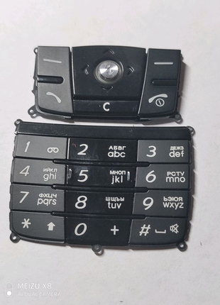 Клавіатура для телефону Samsung D820-black