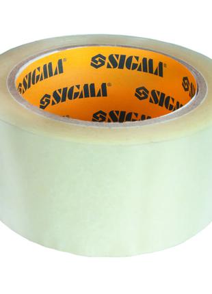 Скотч упаковочный прозрачный 45мм×200м SIGMA (8401251)