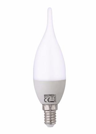 Лампочка свеча светодиодная (8W, цоколь E14, 4200К, 800lm) CRA...