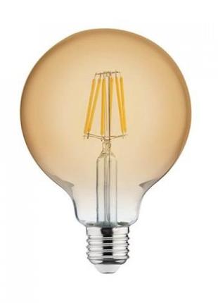 Лампа эдисона филаментная (6W, цоколь Е27, 2200К) винтажная ре...