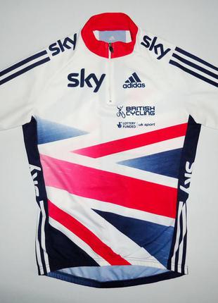 Велофутболка велоджерси adidas british cycling jersey (m)