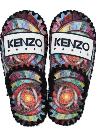 Жіночі фетрові капці ручної роботи «KENZO» Paris (Кензо) розмі...